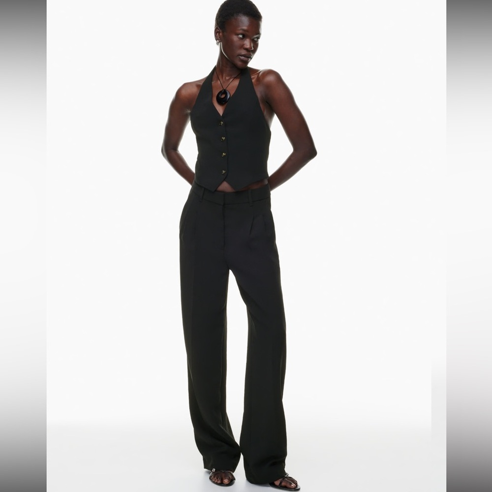 Wilfred Aritzia Black The Effortless Pants Women's Size 6
